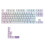 PBT Keycap Set With Side Printed Keycaps And Even-White 1