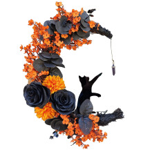Set de coroane de Crăciun cu viță de vie, 30 x 24 x 20 inci