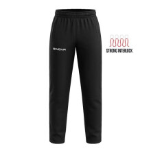 Joggingbroek - GIVOVA - Revolution In Pin Pan - Zwart - Ademend - Strak ontwerp