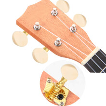 Gold Tuning Pegs Ukulele Locking 2L 2R