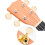 Gold Tuning Pegs Ukulele Locking 2L 2R 1