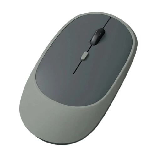Draagbare gamingmuis Draadloze Bluetooth-compatibele 2,4-Grijs