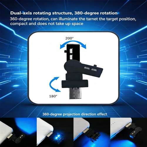 USB Power Color Led Light 8 Lighting Mode 5V For-1 pack 2
