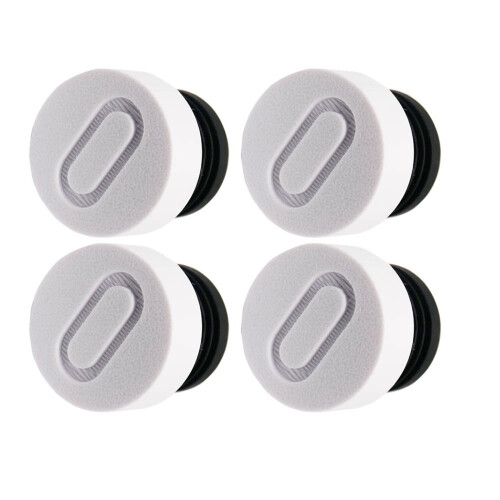 Schokabsorberende rubberen voetjes set van 4 voor Lab Mini