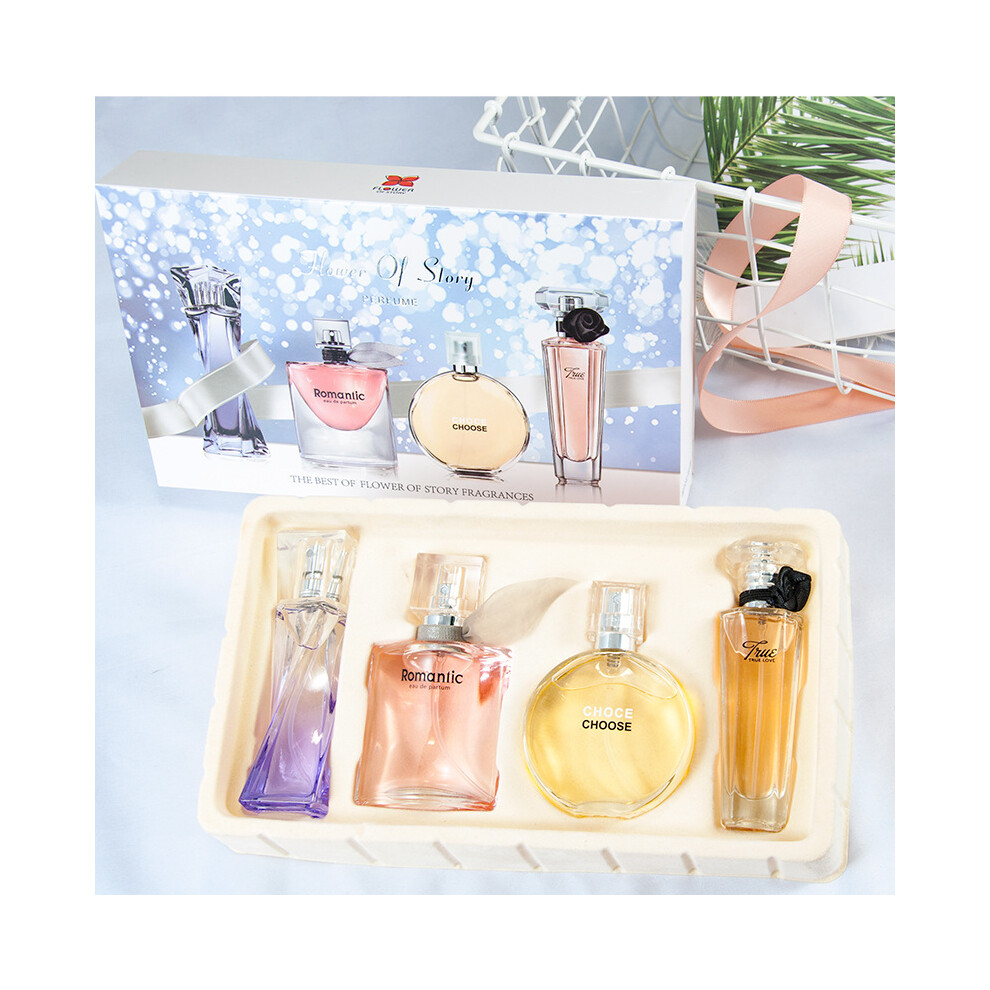 Own Brand (196 Perfume Four-Piece Set) Premium Perfume Men & Women Perfume Gift Set, Long Lasting Fragrance, Best Seller