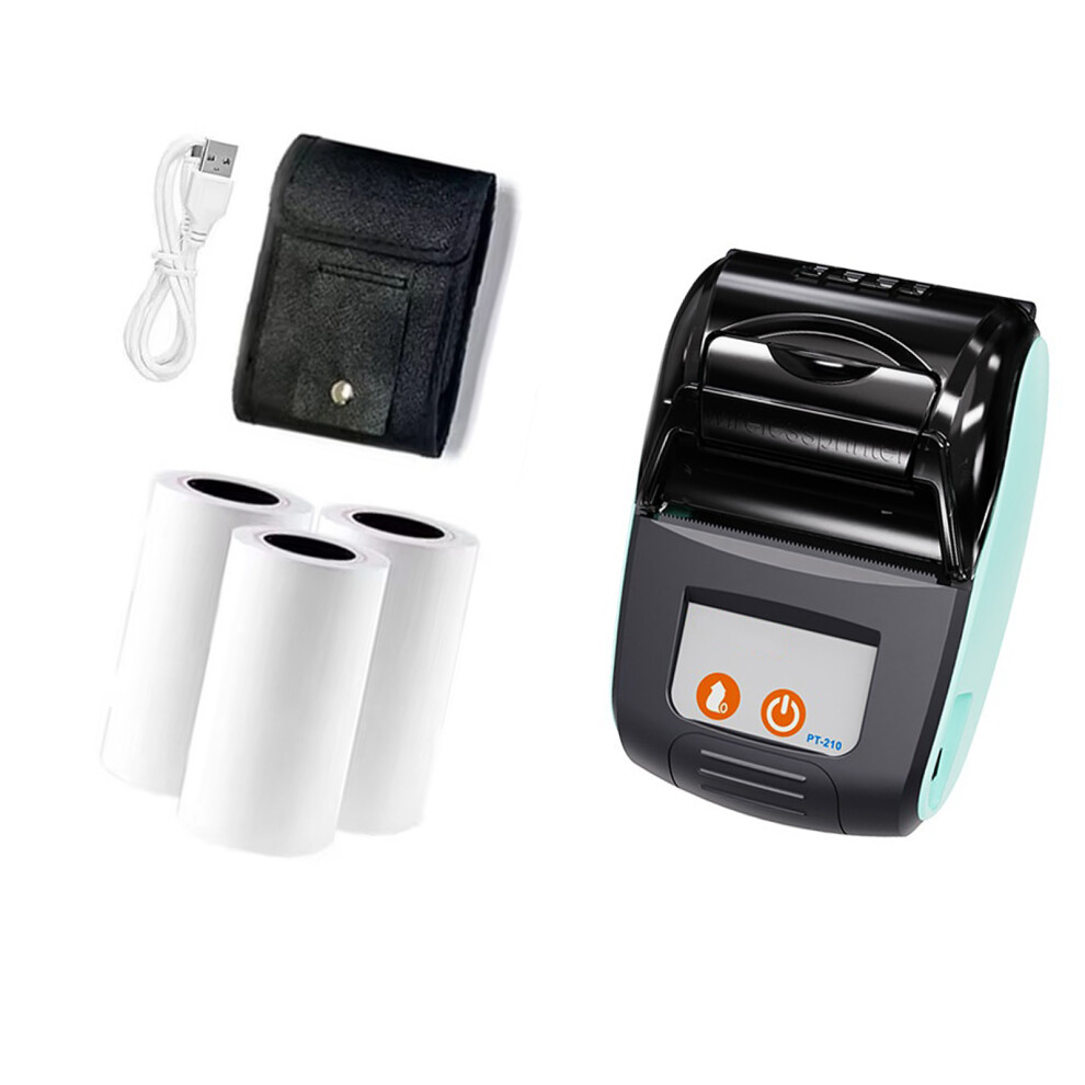 Thermaled Printer Tooth-Compatible With 57Mm Paper- Blue 7751001466229