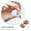1Plastic Brown Hearing Aid Control Knob Spare Part for Household Use 5