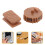 1Plastic Brown Hearing Aid Control Knob Spare Part for Household Use 6