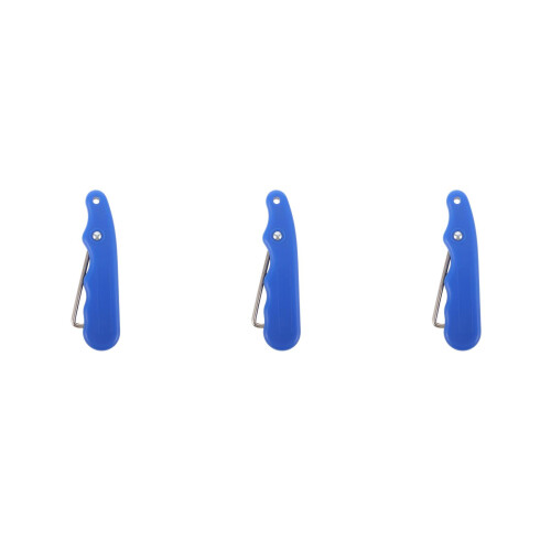 3Pièces Tire-Lacets Pliable Hockey Durable PP Acier 2