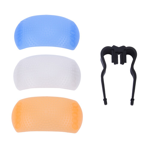 3 Colour Flash Bounce for Built-In Flash Units 1