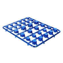 Motorcycle Engine Bolt Cover Kit ABS Hex Shape Multiple-Blue