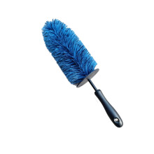43 cm verlängerte zweifarbige Reifenfelgenbürste-blau schwarz