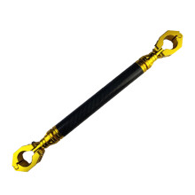 Aluminium-Kohlefaser-Motorrad-Balance-Bar-Querstange für-Gold