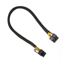 50cm Long 10Pin To 6 2Pin Graphics Card Power Cable With