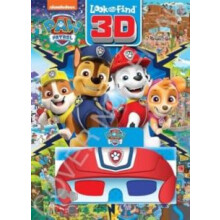 Nickelodeon Paw Patrol Look and Find 3D by Pi Kids Hardcover Book