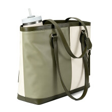 Waterproof Women Bag For Travel Work School Laptop-green white