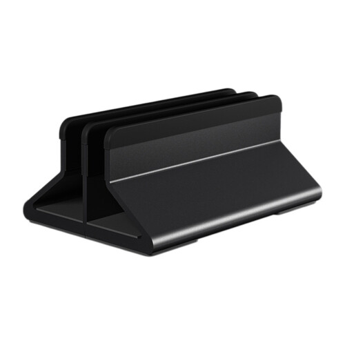 Notebook Storage Stand Adjustable Space-Black Double card