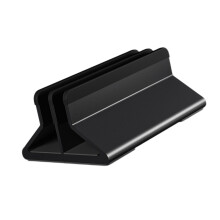 Support de rangement pour ordinateur-Carte double noire