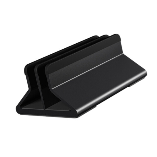 Support de rangement pour ordinateur-Carte double noire