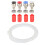 High Flows Filaments Guide Connectors for 3D Printing-Suit C 1