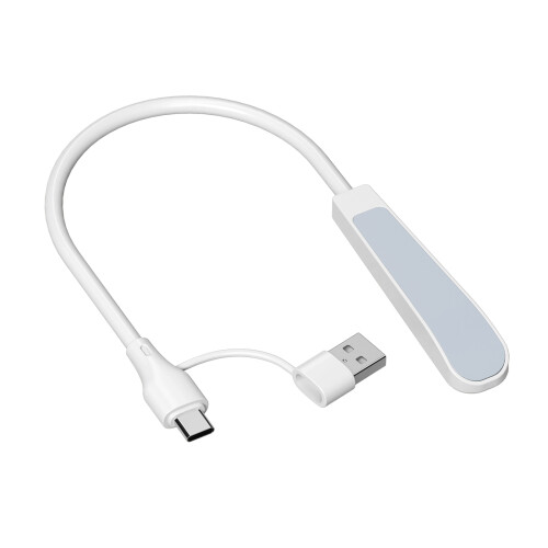 Lampe LED Flexible USB Type C pour-Prise USB blanche de Type C