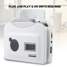 Cassette to MP3 Converter with USB Playback