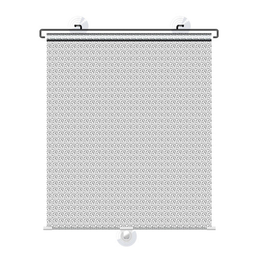 Retractable Auto Sunshade With Metal Frame- 40 125Cm Silver 7704001256215