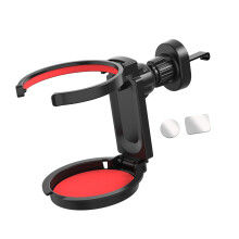 Innovative 2-in-1-faltbare magnetische Autotelefonhalterung-Rot
