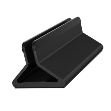 Universal Laptop Stand With Silicone Pads-Black Single card