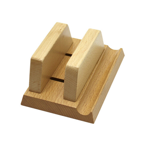 Vertical Desktop Organizers Stand for PC Combining-beech color