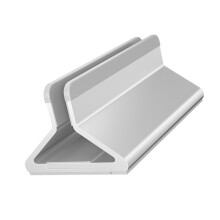 Ergonomisch aluminium computerstandaard-Zilveren enkele kaart