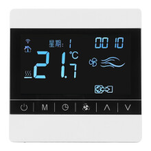 AC 220V LCD Room Thermostat Panel