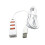 1 Input 4 Output USB Chargers Splitter Cable For Power-200cm 1