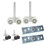 2pc Glass Door Runners 25mm 1