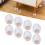 40 Pack Clear Thick Silicone Table Leg Protectors 1