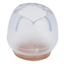 40 Clear Silicone Furniture Leg Protectors Thick