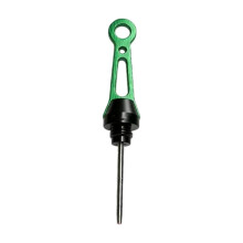 High Accuracy Machined Metal Oil Levels Gauges Engine Oil-Green