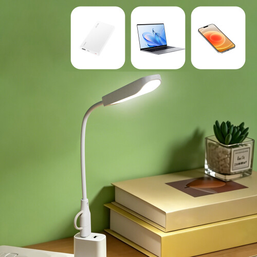 USB Type C LED-lampvoeding Draagbare-Witte Type C USB-stekker 2