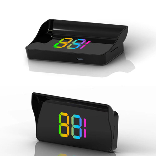 User Friendly Automotive HUD Digital Speedometer Featuring-KM 1