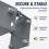 Trusted Car Spare Wheel Support Adjustable Steel Structure For 7