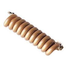 Star Telephone Wire Hair Bands Bowknot Braided 12 pcs