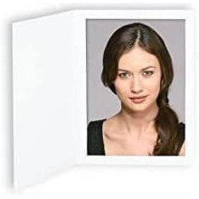 Cadre photo en carton 4x6 blanc, lot de 50