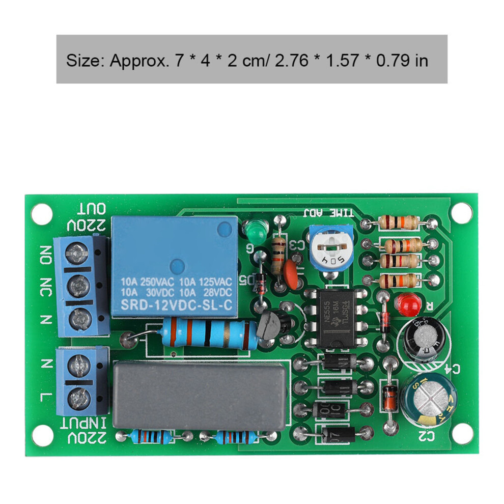 220V Relay Module Timer Off Delay 7790334217863