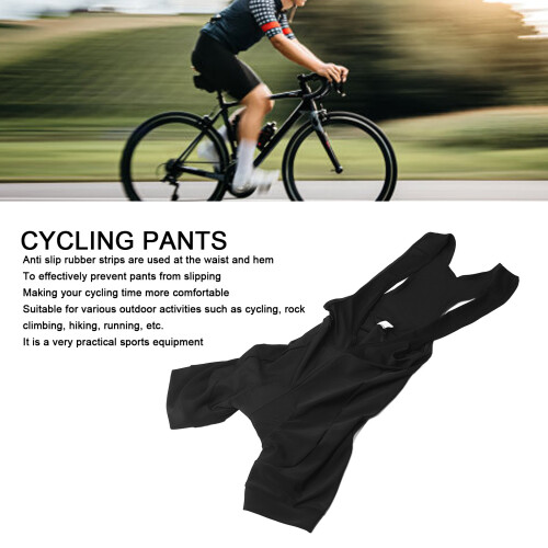 Elastic Motorcycle Pants with Silicone Strap