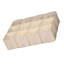 Christmas taper candles LED square smokeless 12 pcs