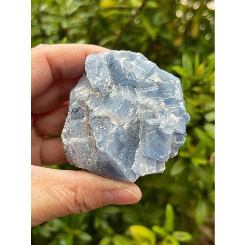 Blue Calcite Rough Natural Specimen 2-3 inches