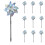 Bird Repeller Windmill Spinner Outdoor Decoration10Pack 1