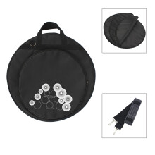 Cymbal Bag 21-Inch Black 3-Zip Pocket Design