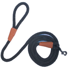 Dog Leash Strong Rope Black 6 Feet