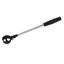 Golfbalgrijper met telescopische vorm, zwart, 8 delen